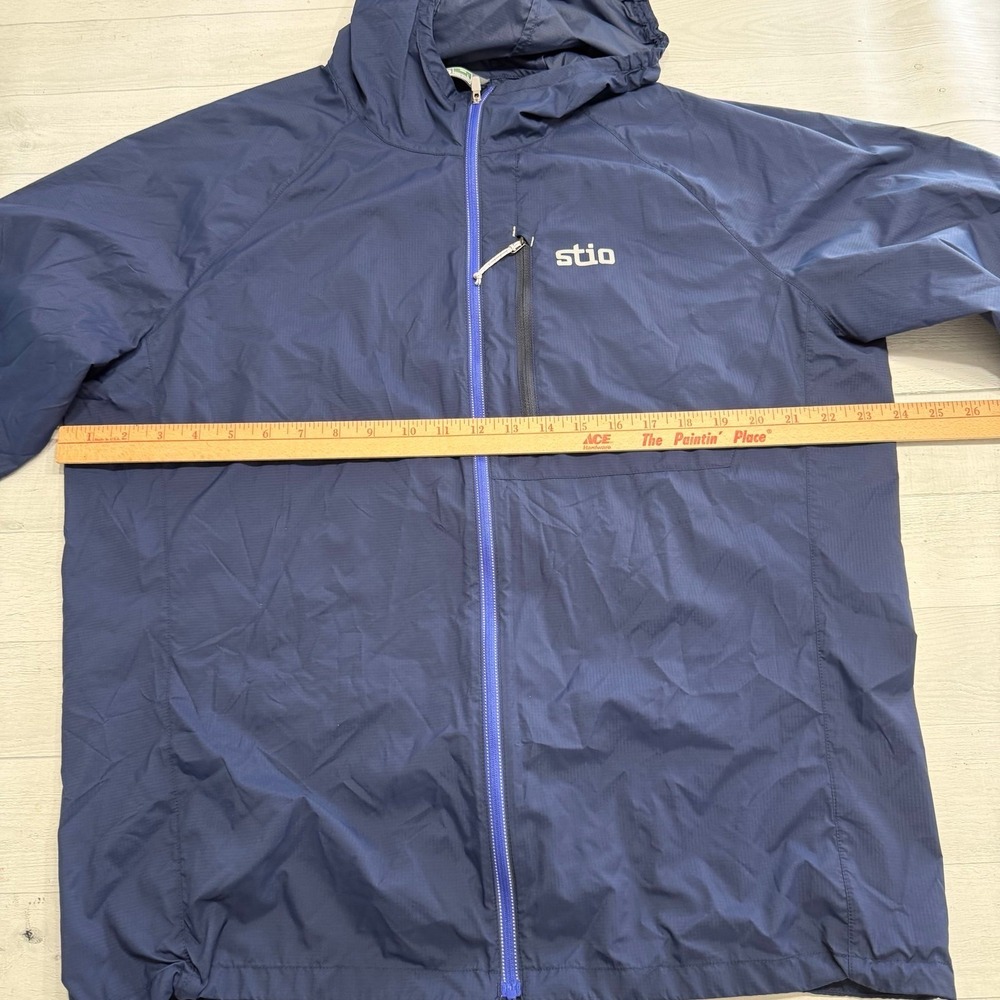 Stio Second Light Wind Shell jacket navy blue Men… - image 10